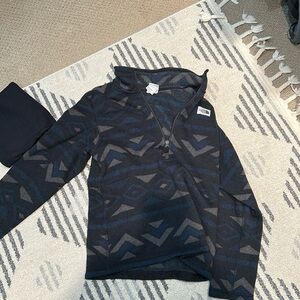 North face pull-over.
